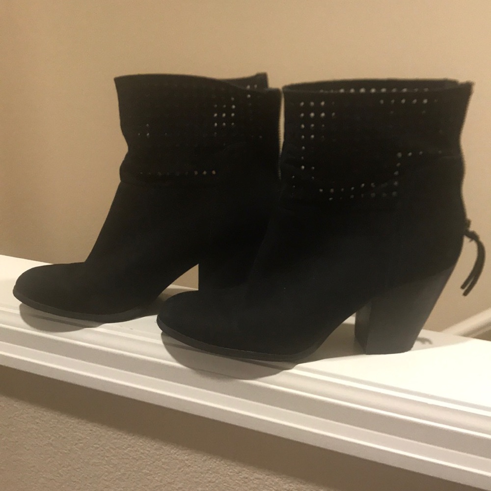 Nine West Hippy Chic Black Booties